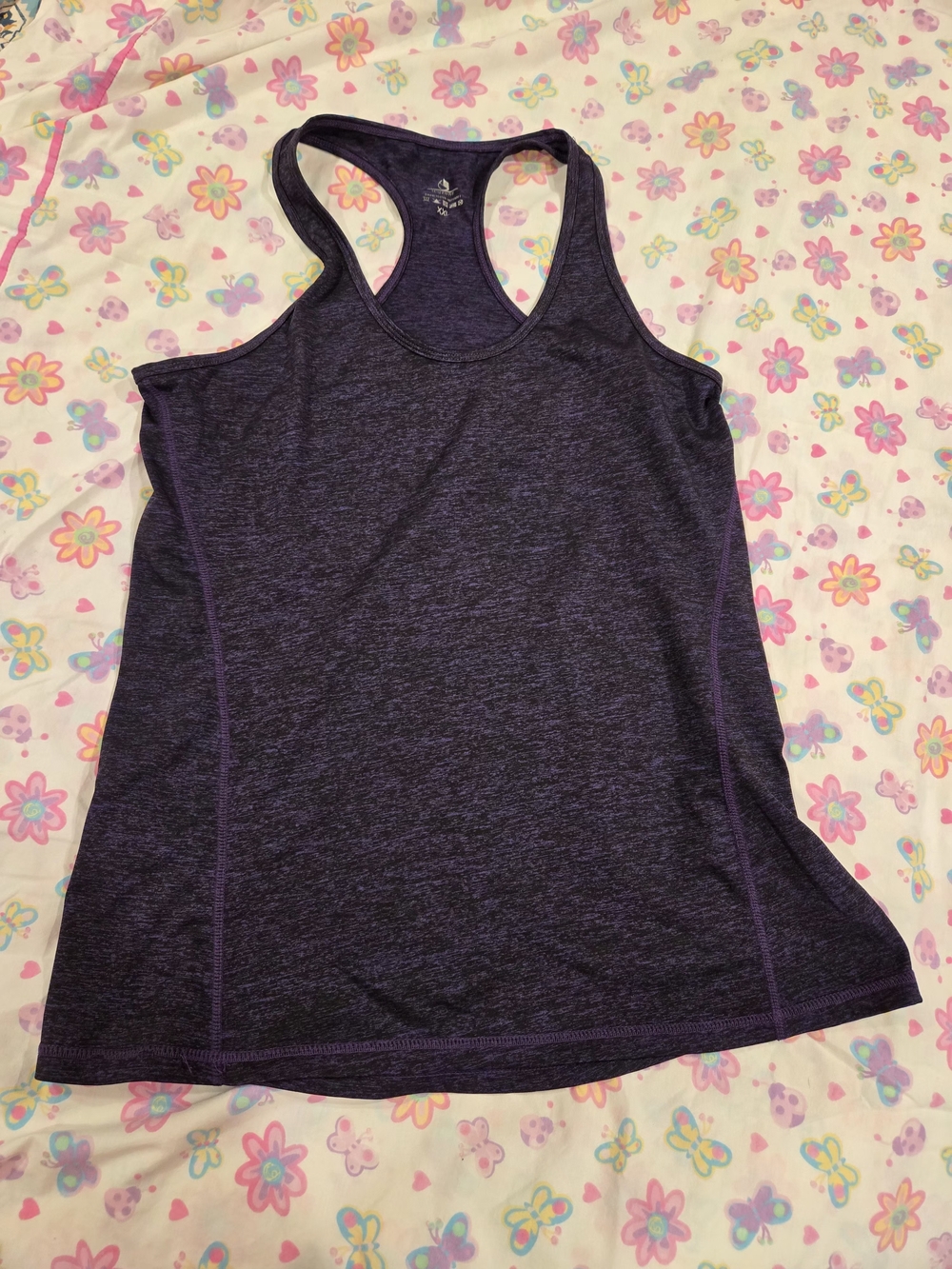 Icyzone Women’s Purple Racerback Performance Tank Top